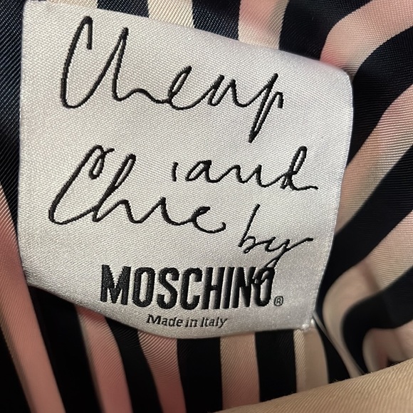 Moschino Cheap Chic Men's Rainbow Striped Shoe String Vest - Picture 9 of 14